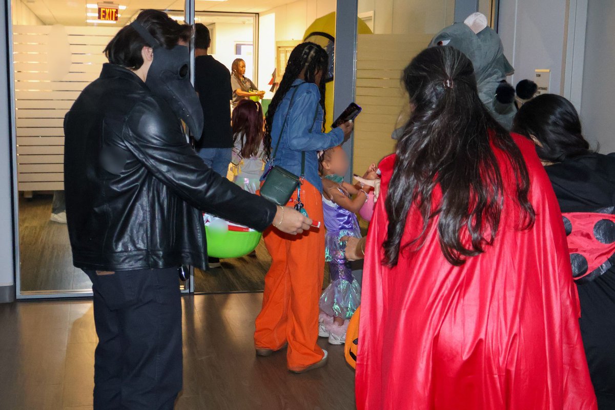 Happy Halloween! Our halls were filled with laughter and candy today as we welcomed some special trick-or-treaters! Community is at the heart of our mission, and we’re always proud to open our doors to share in the spirit of celebration! 👻 🎃