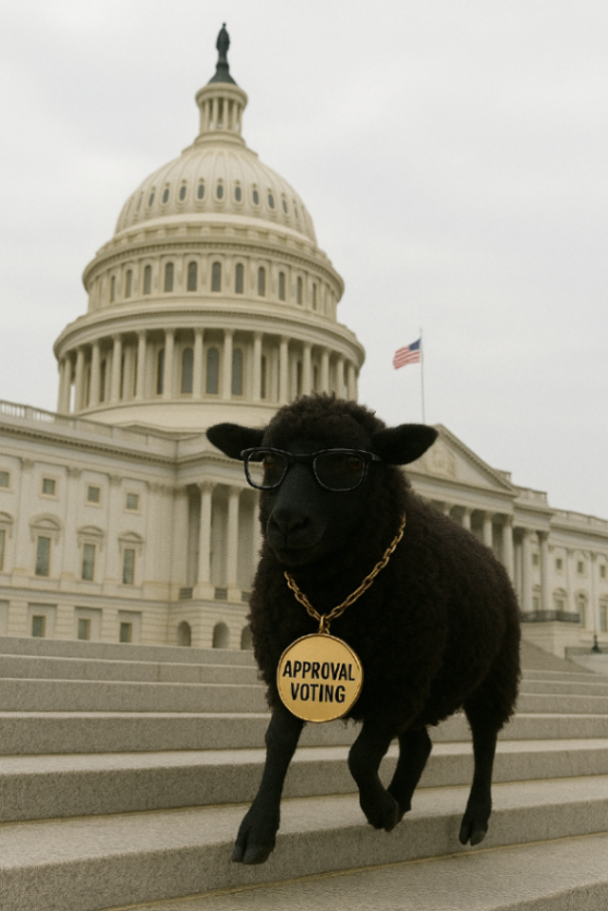 ElectionScience's tweet image. FINAL DAY! $50,000 GAP. Help us fund the first-ever Approval Voting primary by a US political party. We need resources tonight for voter education to make this historic demonstration a success. Reform is funded. electionscience.org/giving
#fightforit #approvalvoting #famjam