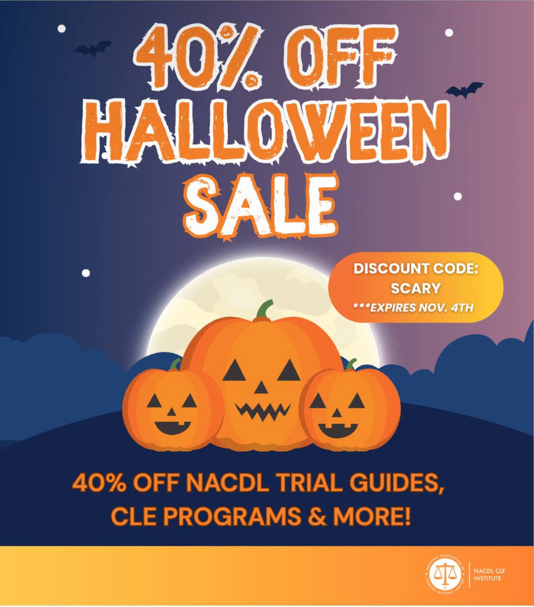 NACDL Store tweet media