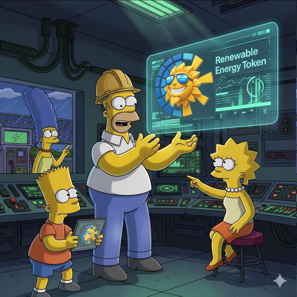 Renewable Energy Token tweet media