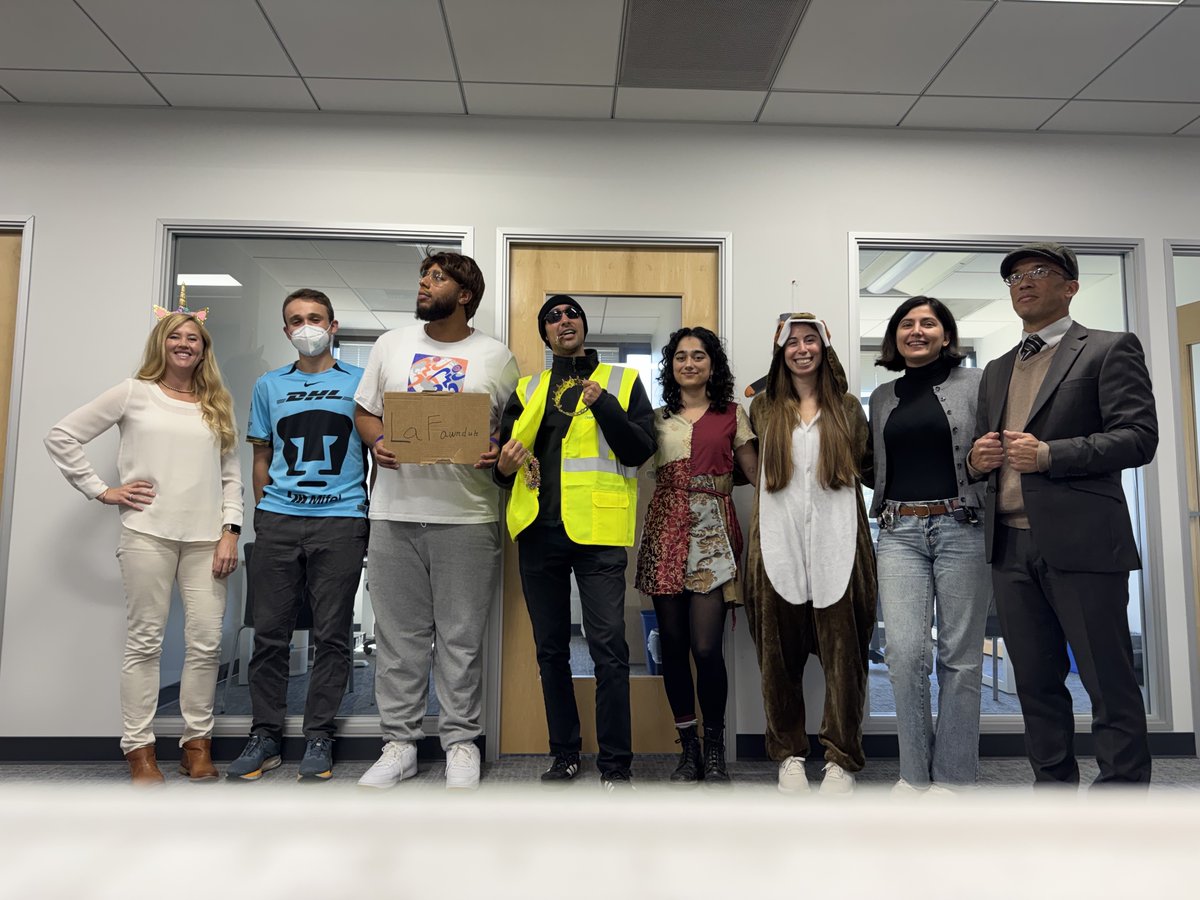 Calculating optimal costume efficiency — results: 100% spooky! 📈 👻 🎃 
 #TrussellTeam #HappyHalloween