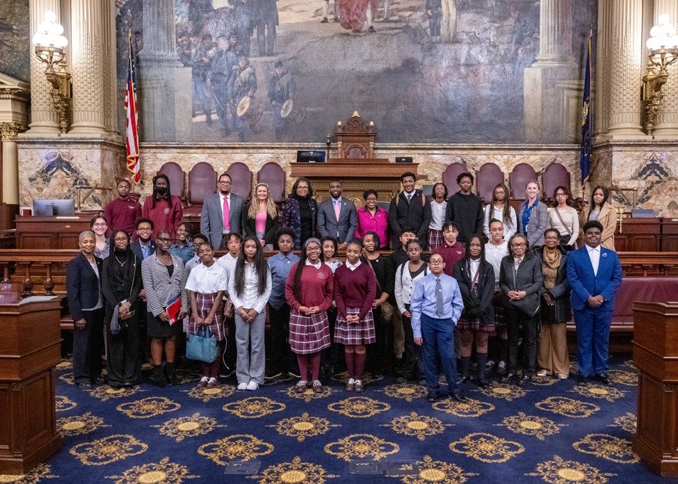 RepBellmon's tweet image. Between advocating for my juvenile justice bill in a committee hearing, standing with Pennsylvania immigrants, speaking with children, supporting Black maternal health, and working to end the state budget impasse, it was a very productive week in Harrisburg.