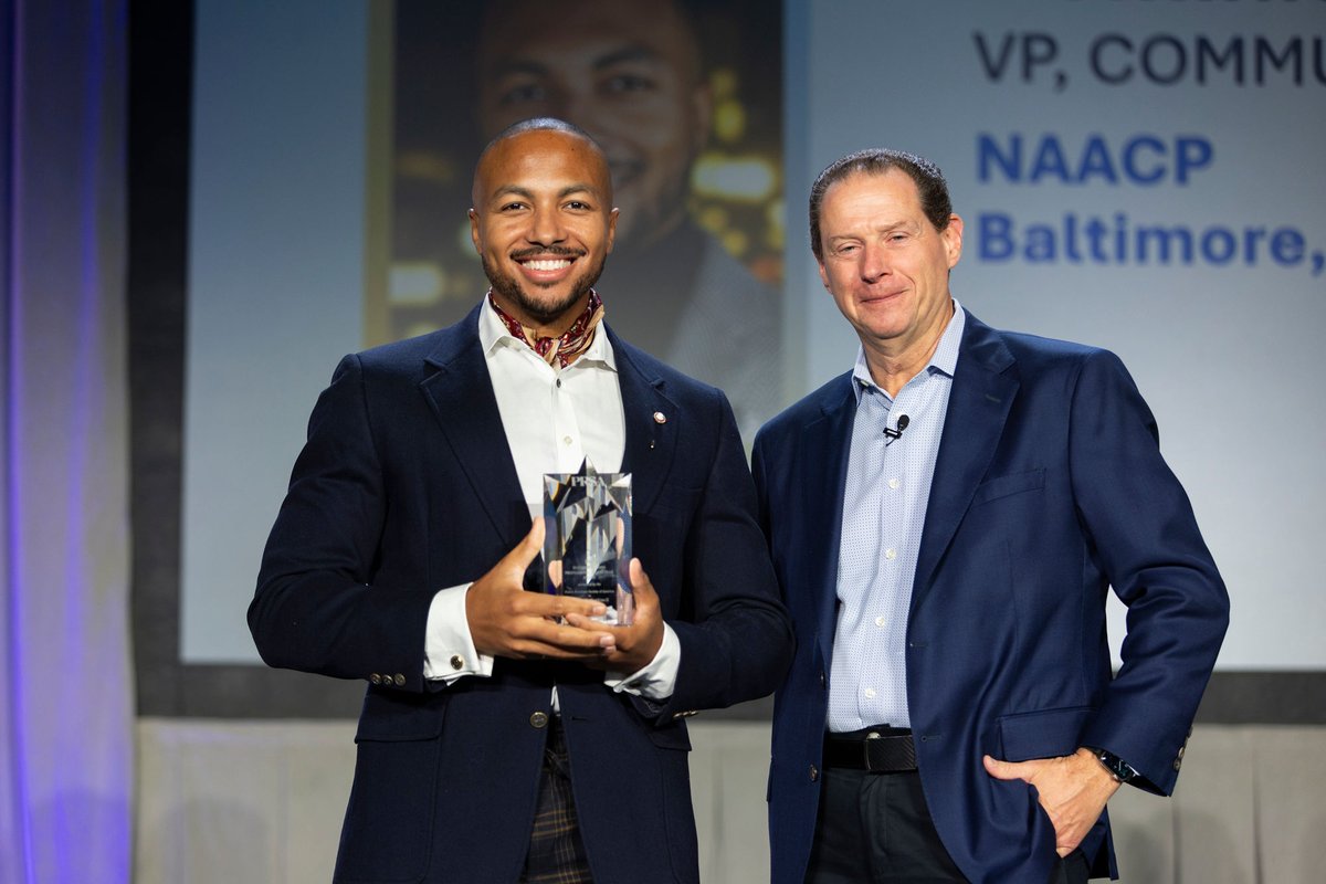 PRSA's tweet image. 👏 Congratulations to our #ICON2025 Award honorees!

🏅 D. Parke Gibson Award – W. Patrick McSweeney, APR, Fellow PRSA
🏆 PR Professional of the Year – Dominic K. Hawkins II

Celebrating excellence, inclusion &amp;amp; leadership in #PublicRelations.

#PRSAICON #PRLeadership