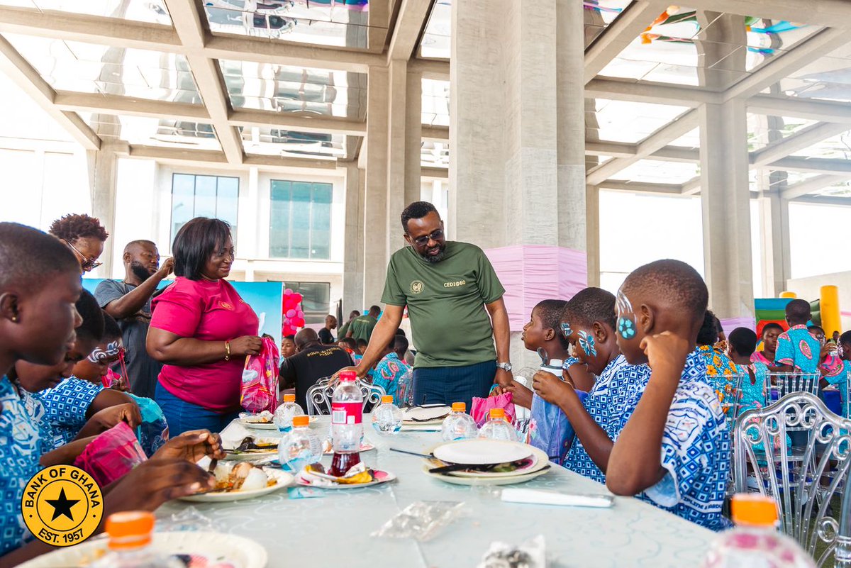 Today, October 31, 2025, the Bank of Ghana hosted over 250 school pupils from five different schools at the Bank Square for a currency education session, focusing on the Cedi's history and evolution, and fun games. The schools are Independence Avenue  Basic School (1&amp;2), St.