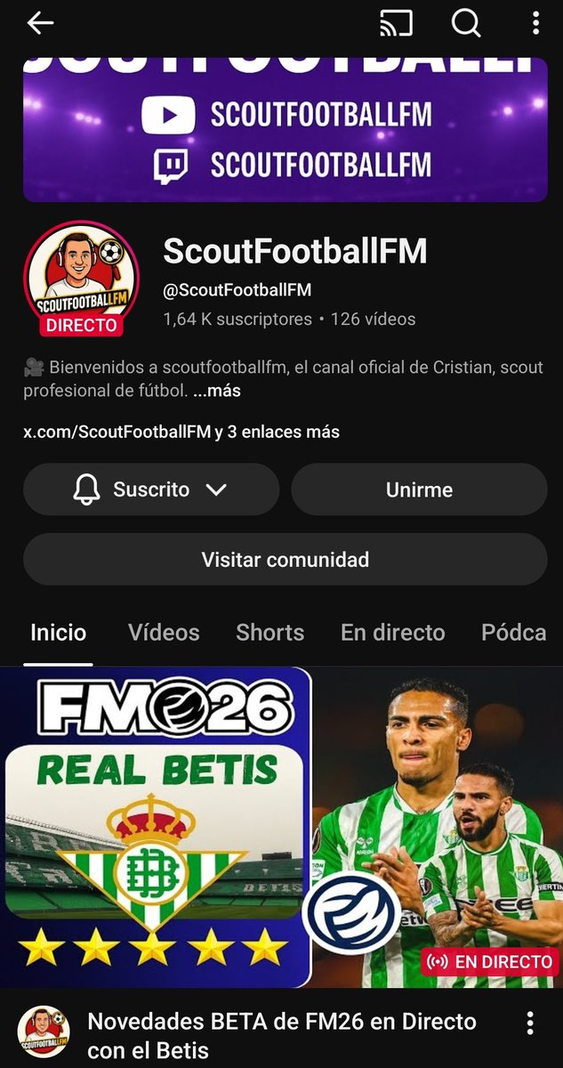 buundb's tweet photo. @ScoutFootballFM @FMSite Suscrito 🫡 https://t.co/QpFx2hTJg5