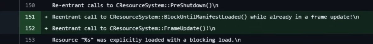 Muchos estáis emocionados con lo del posible montaje del tráiler de Half-Life 3 que ha dicho Tyler, pero lo más emocionante es este código. Un sistema de seguridad que detecta estados peligrosos del motor, el tipo de refactorización que solo se hace justo antes del lanzamiento.