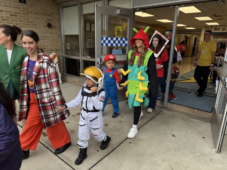 Play of the day…Trick or teach! Our parade of costumes was filled with fun and community. Our classrooms were full of costumes, crafts, and spooky learning this Halloween. Wishing everyone a safe and happy night!