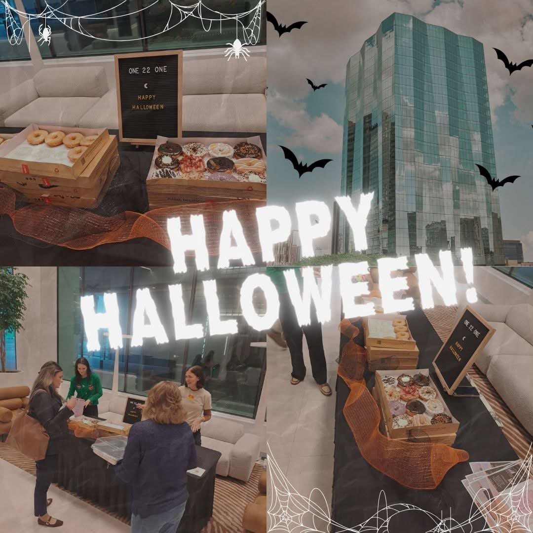 It’s always a BOO-tiful day at our office in downtown Nashville — especially when it’s filled with treats, smiles and a little Halloween magic for our tenants.

#HappyHalloween from ONE 22 ONE! 

#ONE22ONE  #TenantFun #TrickOrTreat #cushmanandwakefield #gbtrealty