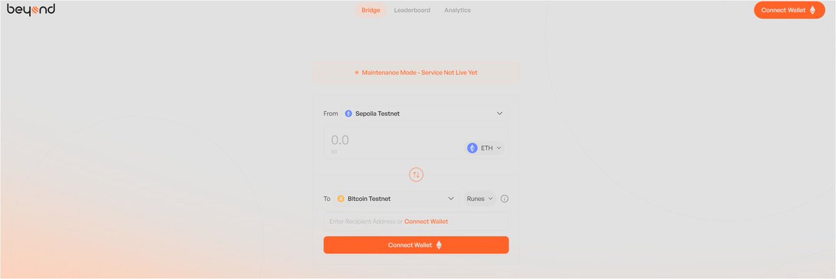 TheArviind's tweet photo. let's do some transcation  for project suport
Key Features of @beyond__tech @BLIFEProtocol 

1⃣Omnichain Interoperability: Connected via LayerZero to the entire blockchain industry.

2⃣Tri-Directional Bridging: Move digital assets such as $USDT or $ETH to, from, and within Bitcoin L1.

3⃣Cross-Standard Conversion: Switch between standards in a single transaction, without leaving Bitcoin L1!