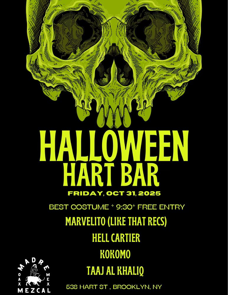 spinning tonight for <a href="/MadreMezcal/">Madre Mezcal</a> 📲

im on at 1AM