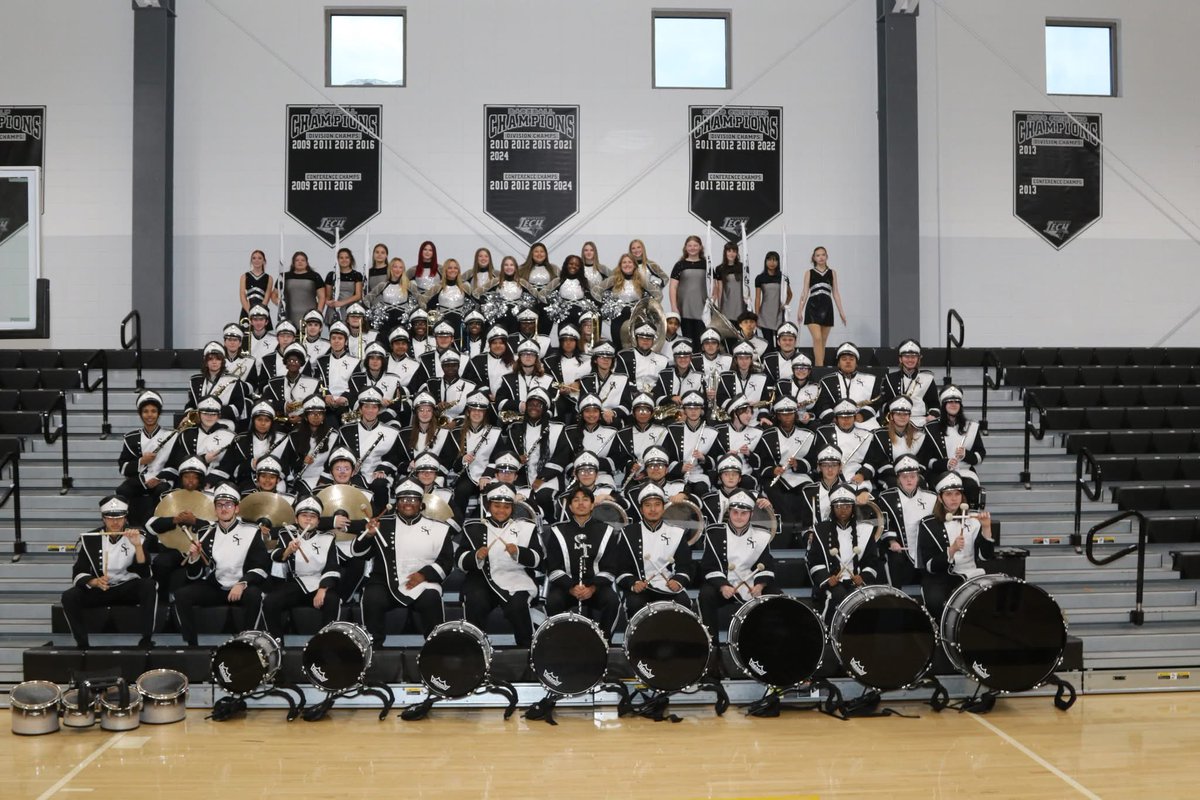 SussexTechBand's tweet photo. 2025-2026 edition of the Raven Nation Marching Band https://t.co/SCt4Ky7dDQ