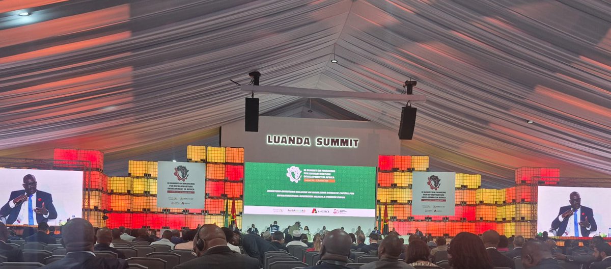 NepadAprmKenya's tweet image. The Luanda Financing Summit (28–31 Oct 2025) opened by H.E. João Lourenço, focuses on accelerating Africa’s infrastructure through #PIDA.
Kenya was represented by Hon. FCPA John Mbadi, EGH, Cabinet Secretary, National Treasury, and NEPAD/APRM Kenya officers led by Dr. Rose Kitur.