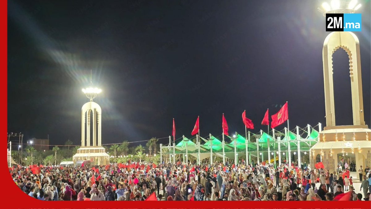 2MInteractive's tweet photo. 📸 مدينة العيون، كبرى حواضر #الصحراء_المغربي��، هذه الليلة https://t.co/AkmGPwkpS7