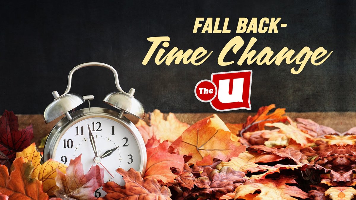 Daylight Savings Time ends tomorrow at 2A  - don't forget to set your clocks back an hour!⏰