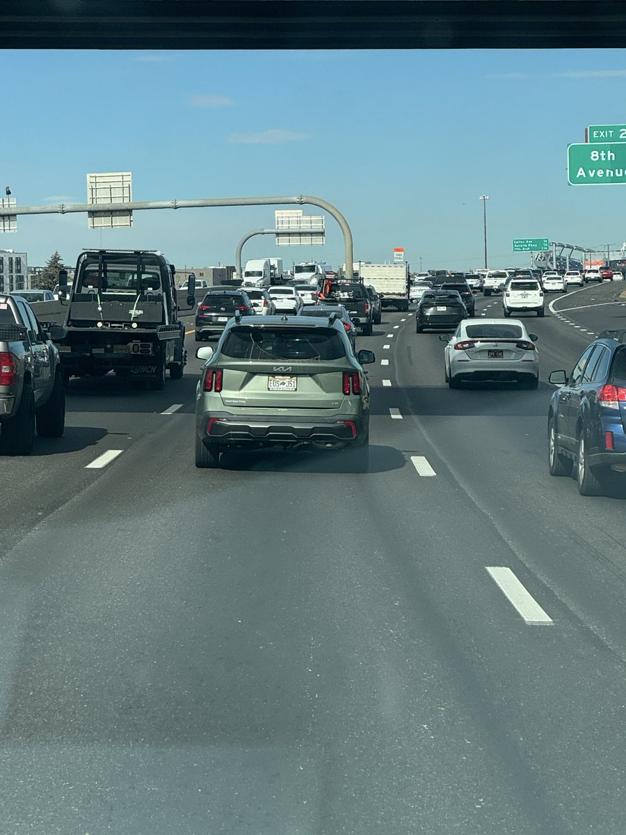 I think 2020 was the last time I went through Denver on I-25 &amp; there wasn’t any traffic.