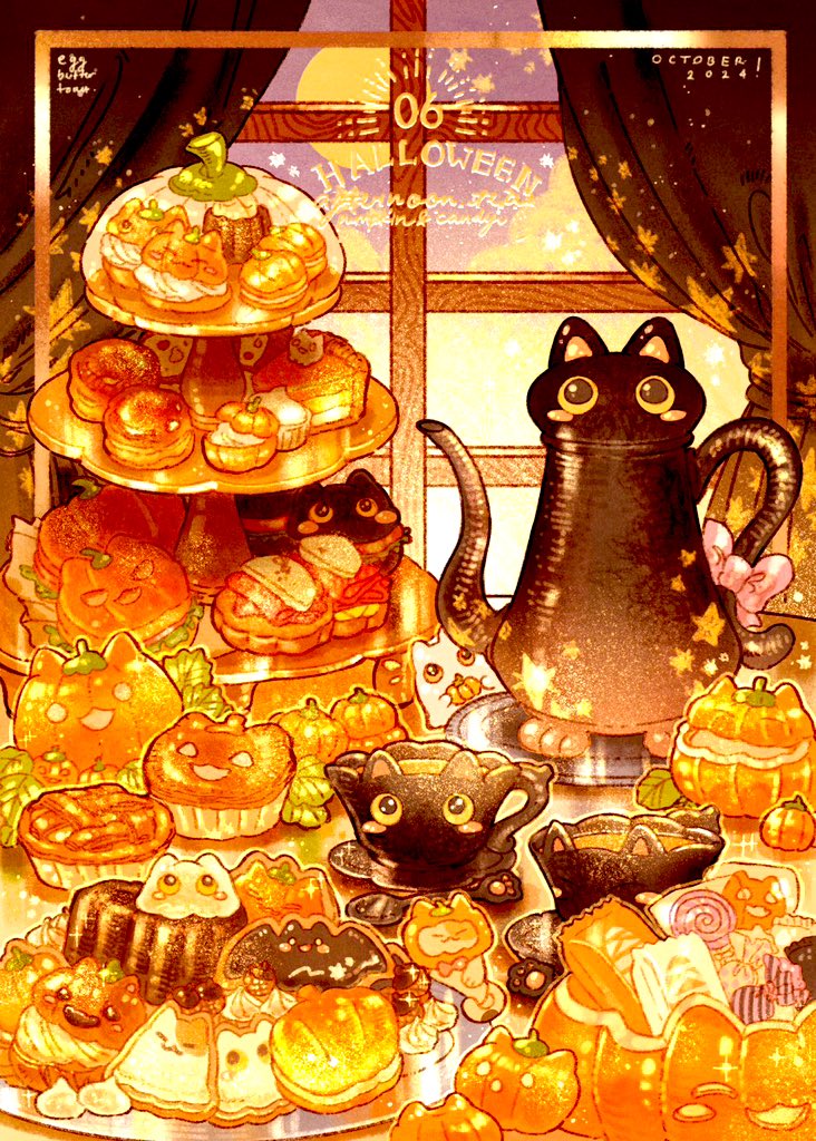whornetsting's tweet image. A Happy Halloween from the shinigami captain herself! 

The Second Division has laid out a selection of Halloween treats for this spooky festival if you want something for those sweet tooth…
