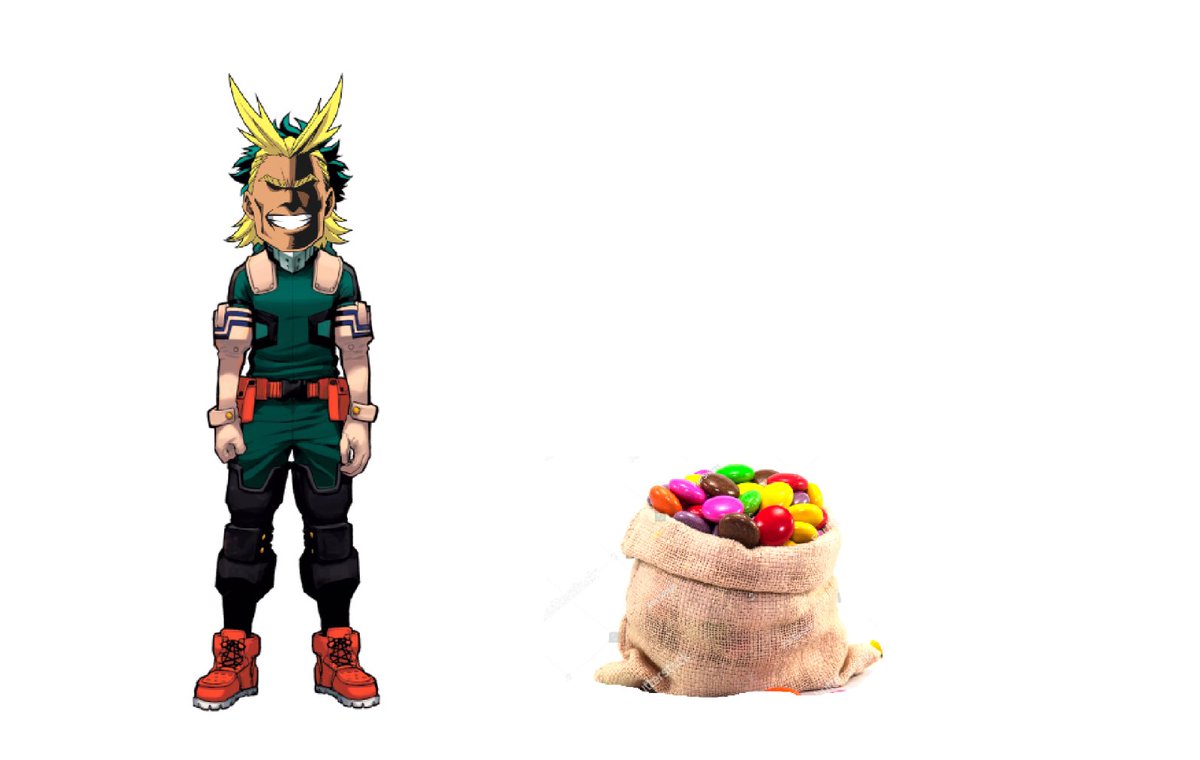 Happy Halloween! This year, I'm All Might! Ah Ha Ha Ha!