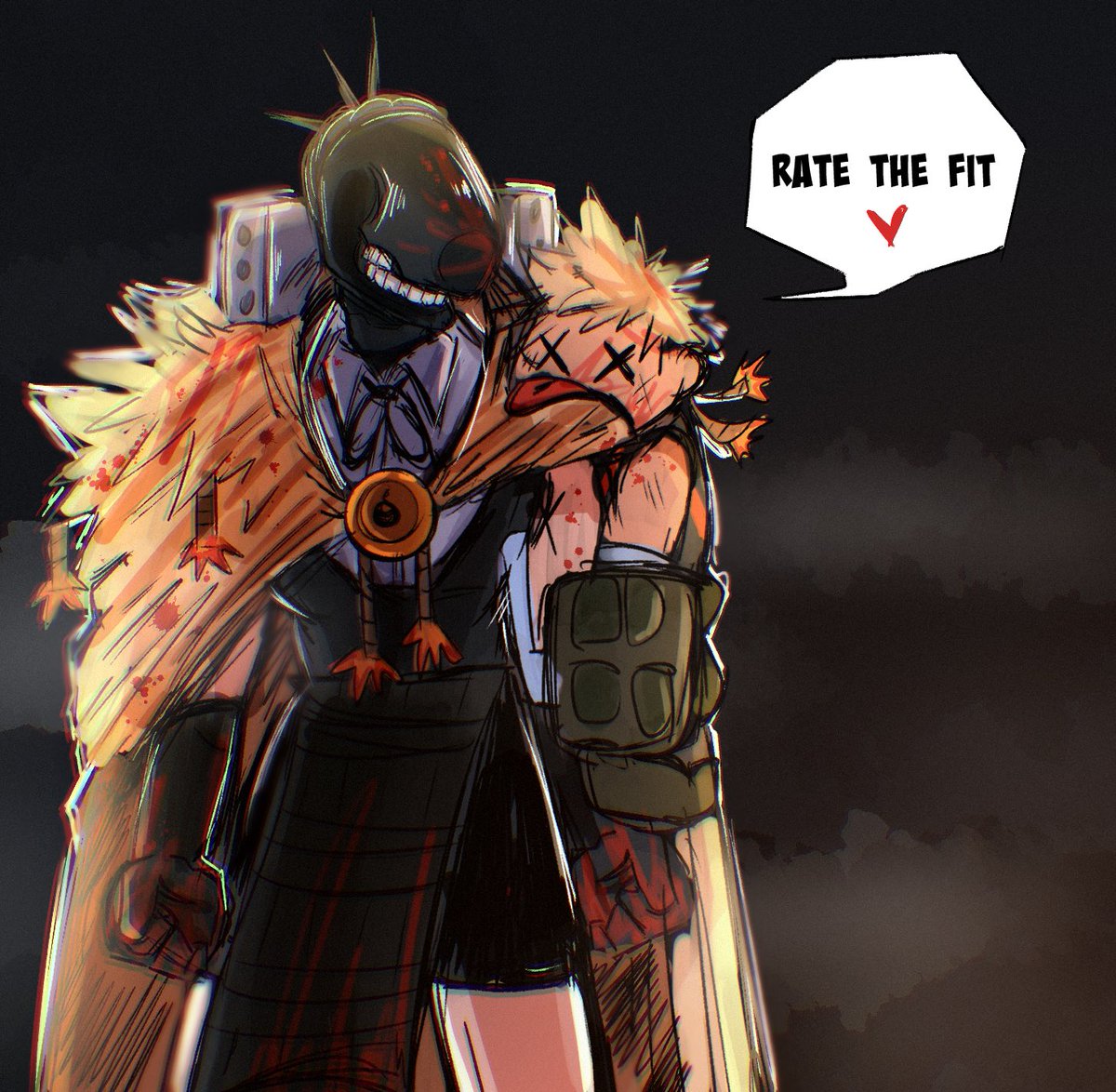 What about her fashion!