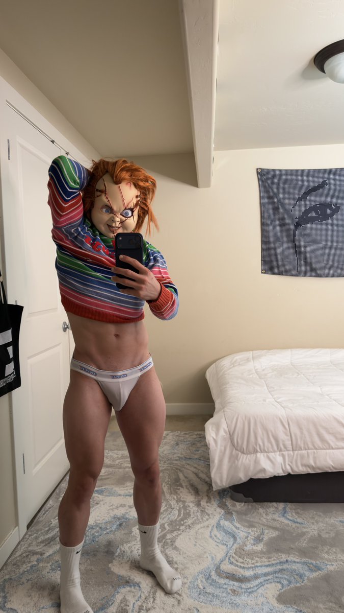 thetafffy's tweet photo. Chucky wants to play😈 https://t.co/6qPbBi5neb