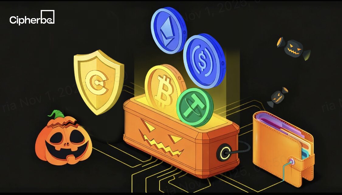 CipherBC's tweet image. Haunted by Risks? #CipherBC Keeps You Safe.🛡️