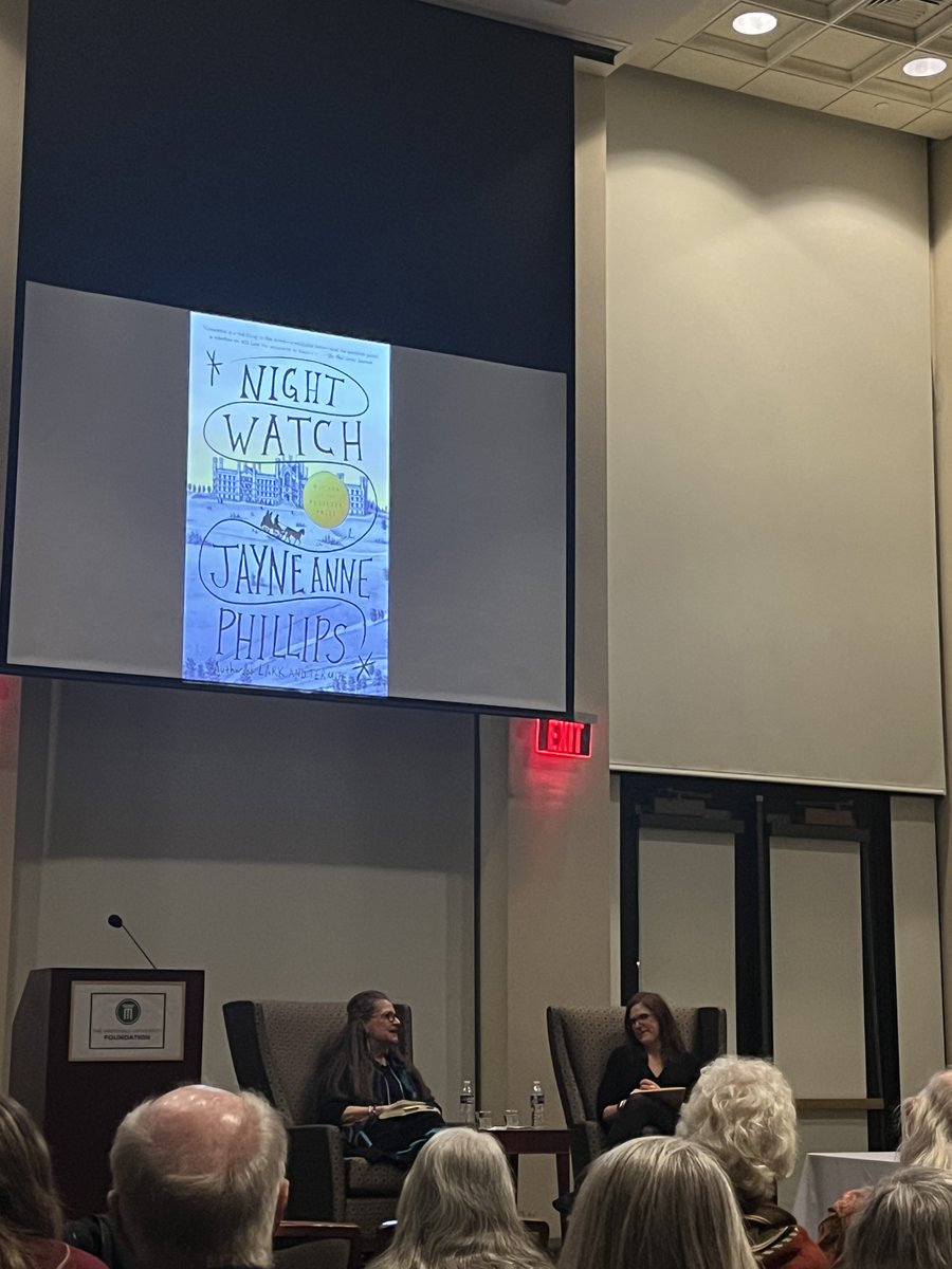 MUVisitWriters's tweet photo. We truly loved hosting Jayne Anne Phillips. What a treat for our Marshall and Huntington communities! https://t.co/PKQl880wAd