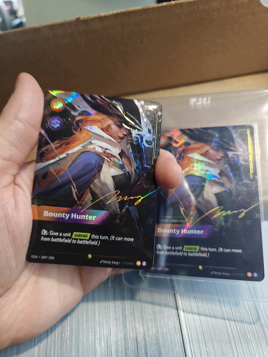 Picked up 6 packs from GameStop. Did I just pull my chase AGAIN?!? WTF

Riftbound Gods blessing me again 🔥🔥🔥🔥🔥