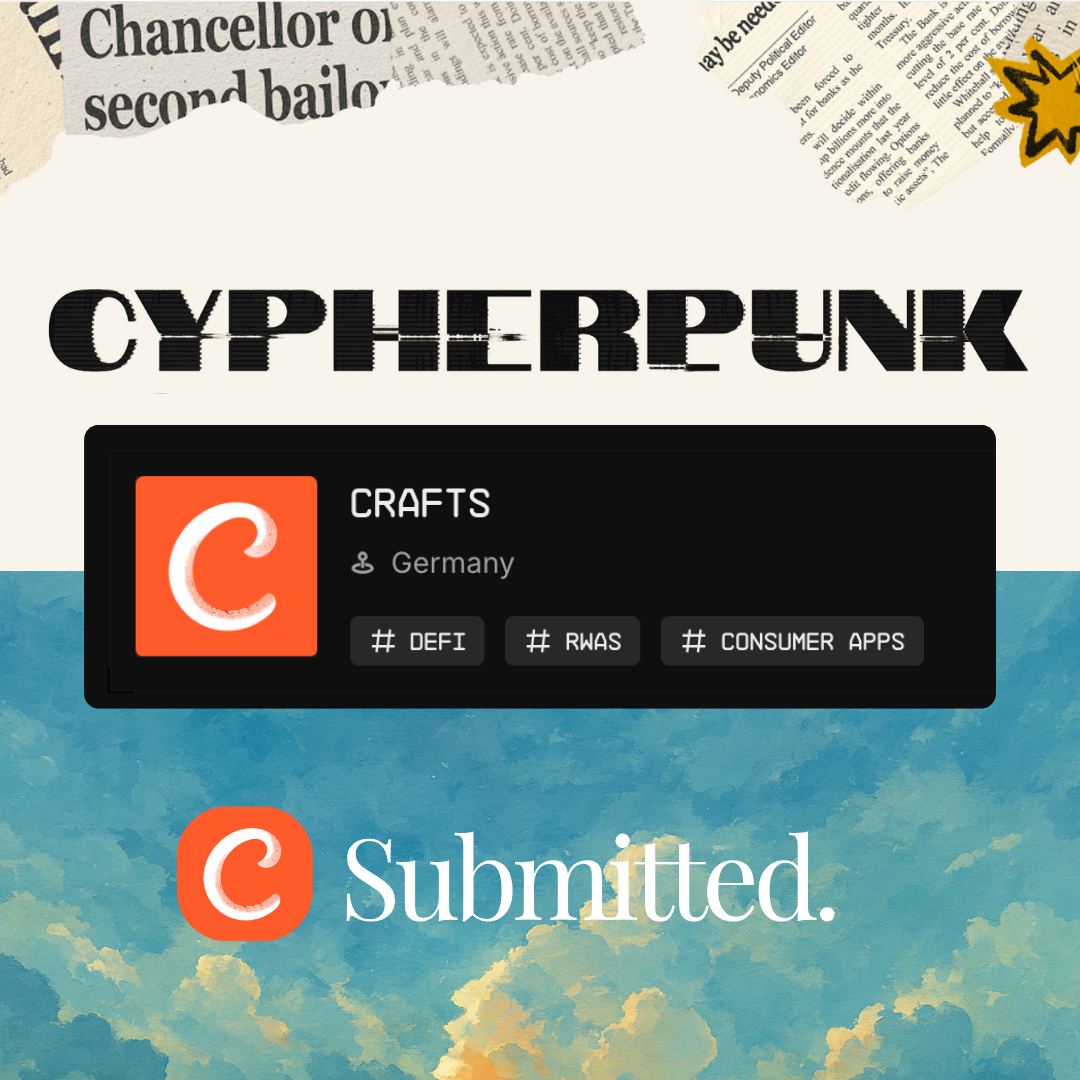 pfo_sac's tweet image. We just submitted to @colosseum Cypherpunk Hackathon.
With @craftsdev, we are bringing a new token standard to Solana with real claims – tying the success of the token to the success of the company.
Users know what they’re part of and serious founders are able to raise more.