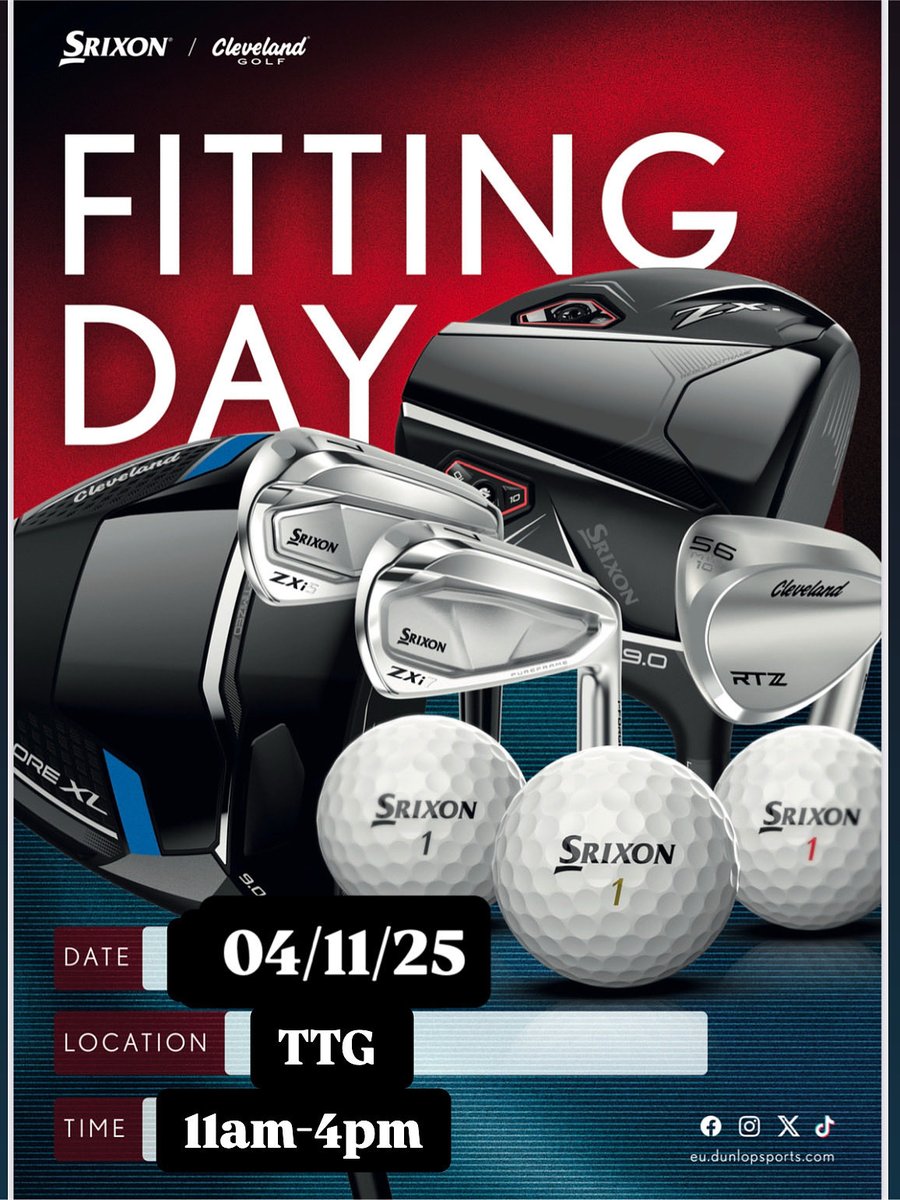 LukeSearleGolf's tweet image. @SrixonEurope Fitting Day 🏌️‍♂️🏌🏿‍♀️#ZXI #GetBookedIn #CustomGolf 🎃👻
