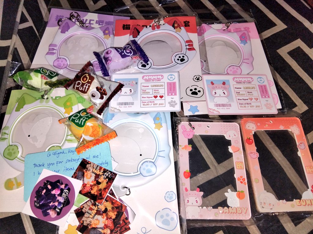 aliyah_kayekaye's tweet photo. #kayekayebudols
💌 from @proteinpasabuy
Super cutiee arrives 😍 Fit yung pins ko hahah
Thank youuuu ishi 🫶
#proteinproofs https://t.co/gPRr9XatJO