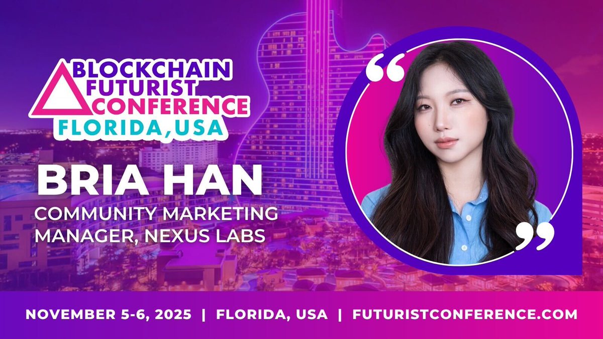 Our very own <a href="/briwhoze/">Bria</a> will be speaking at <a href="/Futurist_conf/">Blockchain Futurist Conference</a> next week!

Bria will be speaking on a panel called: DeFi’s Social Layer: Storytelling, Sentiment &amp; Collective Power