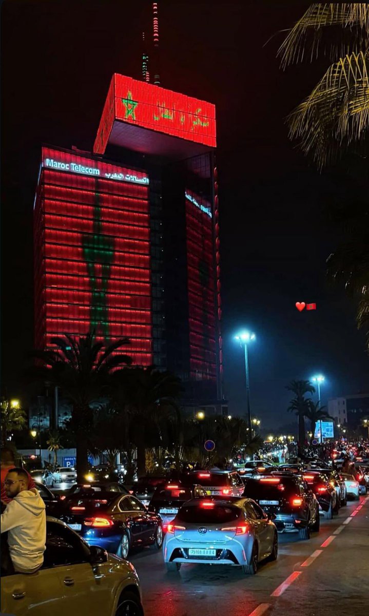 Les Marocains sont tous dehors, de Tanger à Lagouira 🇲🇦❤️