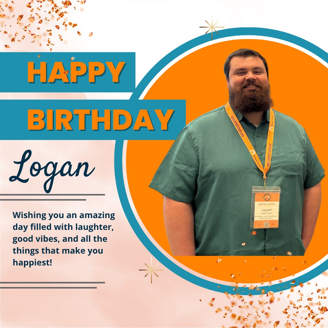Happy Birthday, Logan! 🎉Wishing you a wonderful day and a fantastic year ahead. Your hard work, positivity, and teamwork make such a big difference — we’re so lucky to have you on the team! Enjoy your special day! 🎉