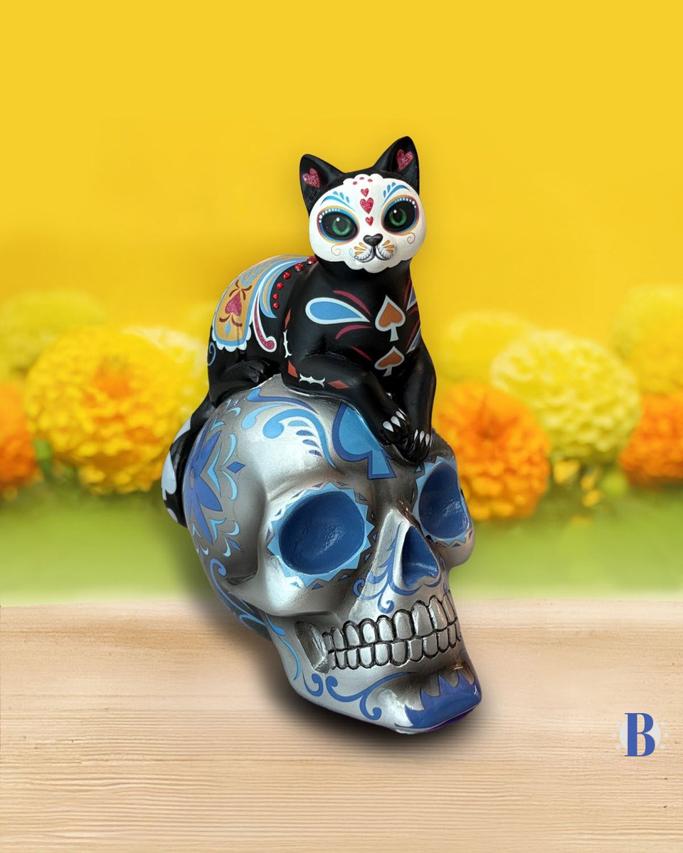 For their nine lives well lived. 
Click to remember them: bit.ly/43BZAGE

#DiaDeLosMuertos #DayOfTheDead #CatMom