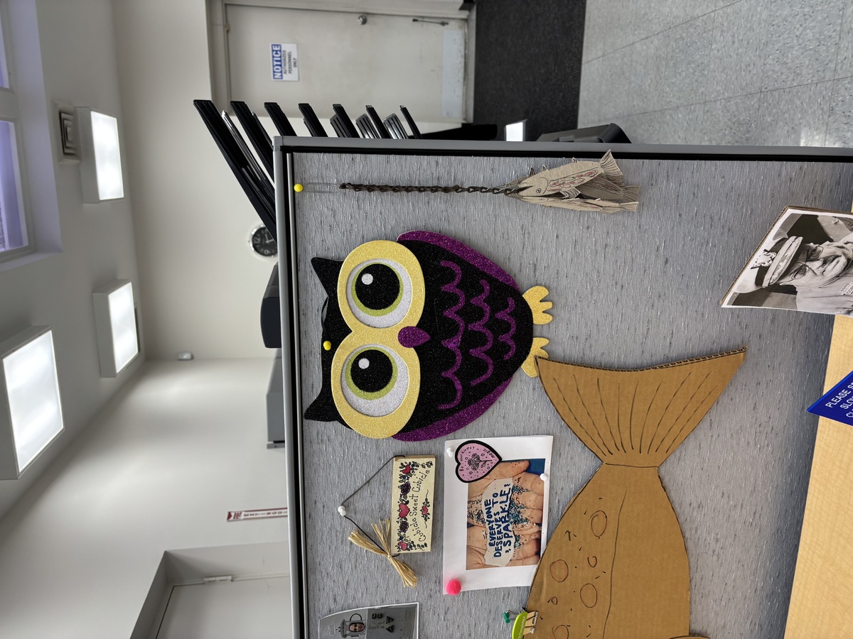 All October long, mysterious decorations kept popping up around our Easton office, one spooky surprise at a time!

No one knows who’s behind this festive phantom… but whoever it is, they nailed the Halloween vibes!🎃