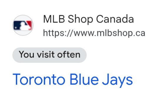 OK Google, yes, you got me 😂

I have spent way too much on world series merch... Time to bring it home tonight #BlueJays