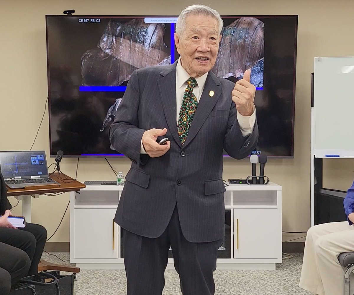 CSI_InfoShare's tweet image. We were honored to host Dr. Henry C. Lee, world-renowned forensic scientist, founder of the Henry C. Lee Institute, and longtime advisor to CSI. His insights on truth, technology, and justice continue to inspire the next generation. Thank you for your reflections and leadership.