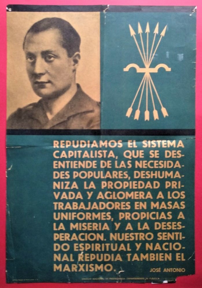 Palabras de José Antonio Primo de Rivera antes de ser injusta y vilmente fusilado. Las dedico a Milei y a su secta de fanáticos, para que aprendan el verdadero significado del patriotismo:

«Mi sueño es el de la patria, el pan y la justicia para todos los españoles, pero