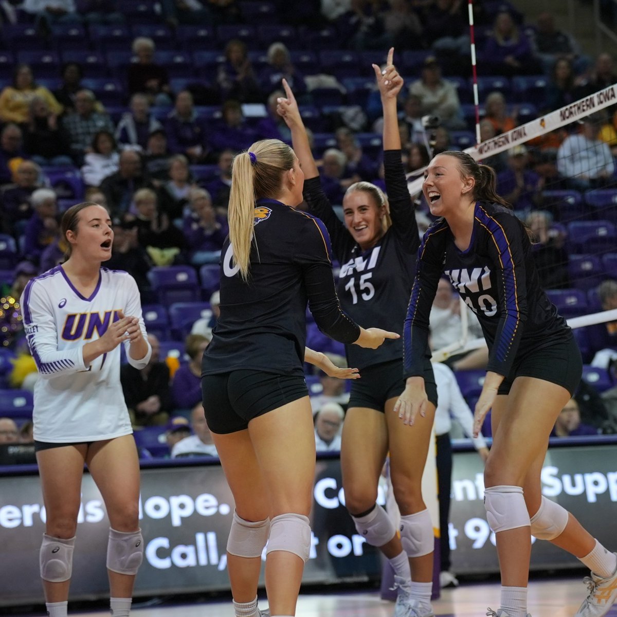 Spooky stat for your Halloween! 👻 🎃 

UNI is undefeated in October is each of the last four years and has won 37 straight matches in the month of October dating back to 2022!

#EverLoyal | #1UNI