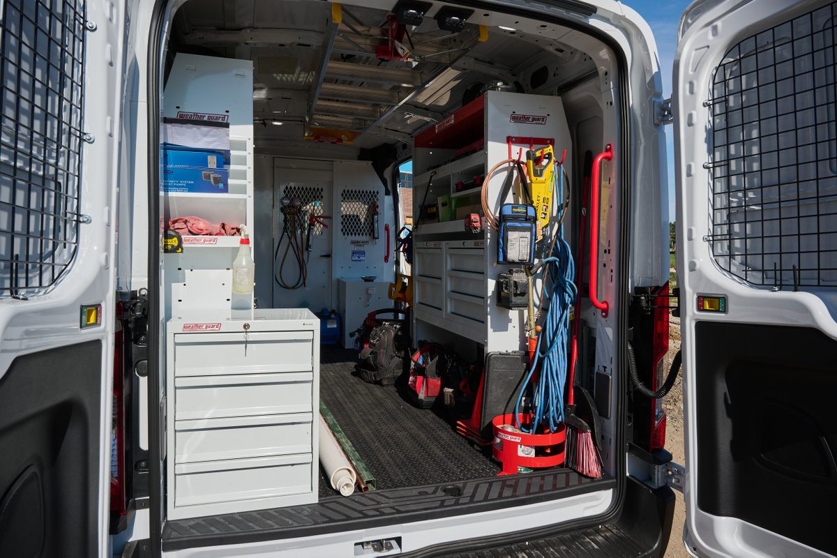 weather_guard's tweet image. A disorganized work van is the real horror story. Weather Guard keeps it together. 

See more: bit.ly/48HnuE3

#WeatherGuard #vansolutions #upfit #workvan
