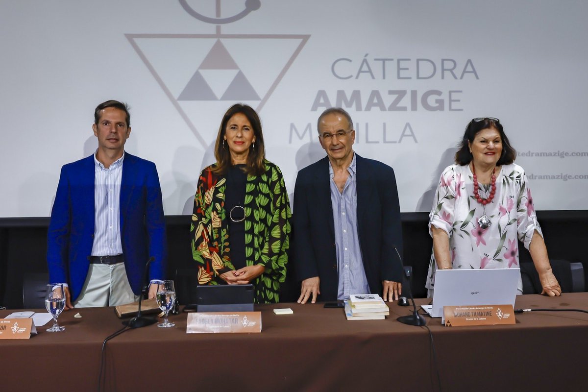 La consejera de Patrimonio Cultural <a href="/FMohatar/">Fadela Mohatar</a> ha inaugurado esta noche en el teatro Kursaal la Cátedra Amazige con la conferencia ‘La historia de género en el discurso del norte de África’.