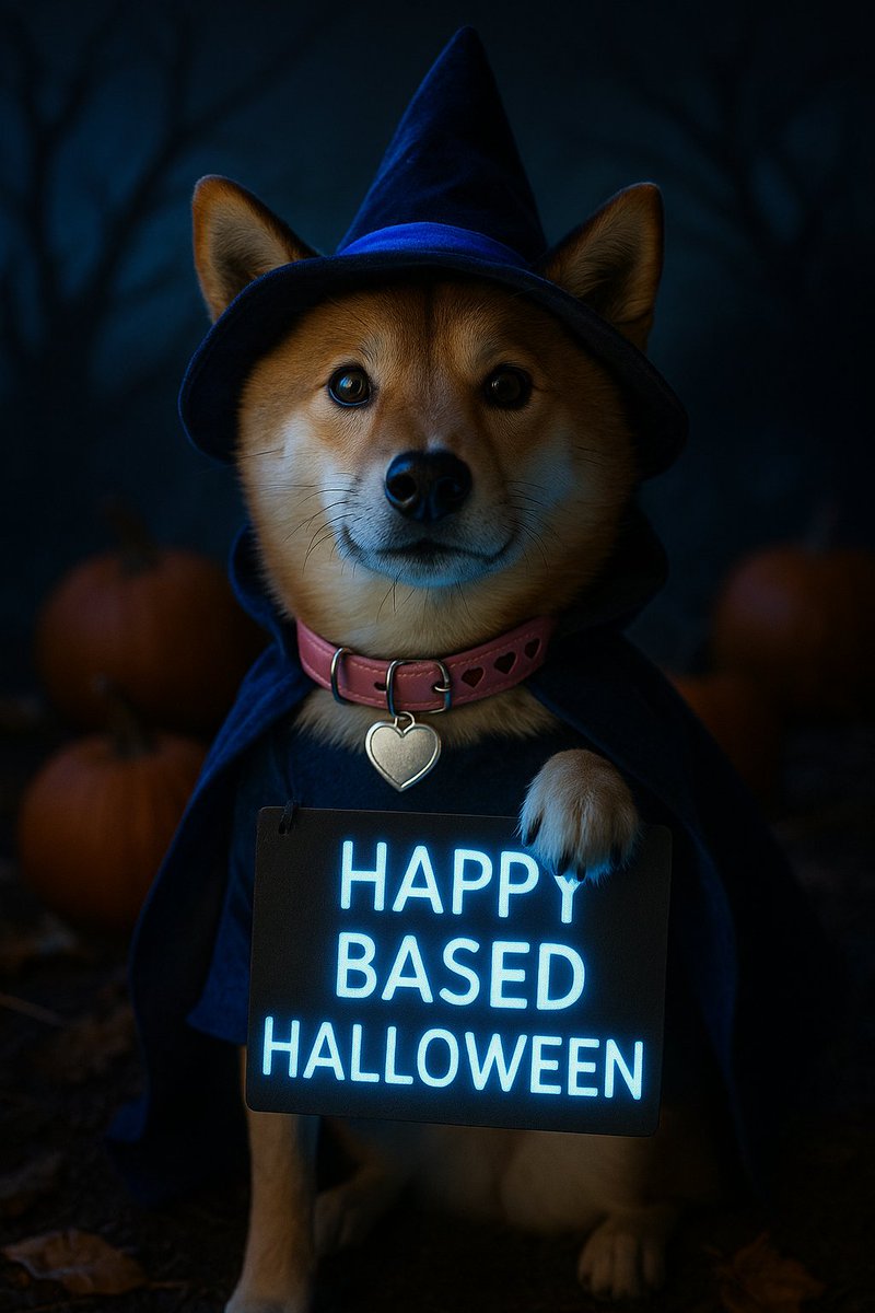 dogegftoken's tweet image. Much Happy Based Halloween! 💙
