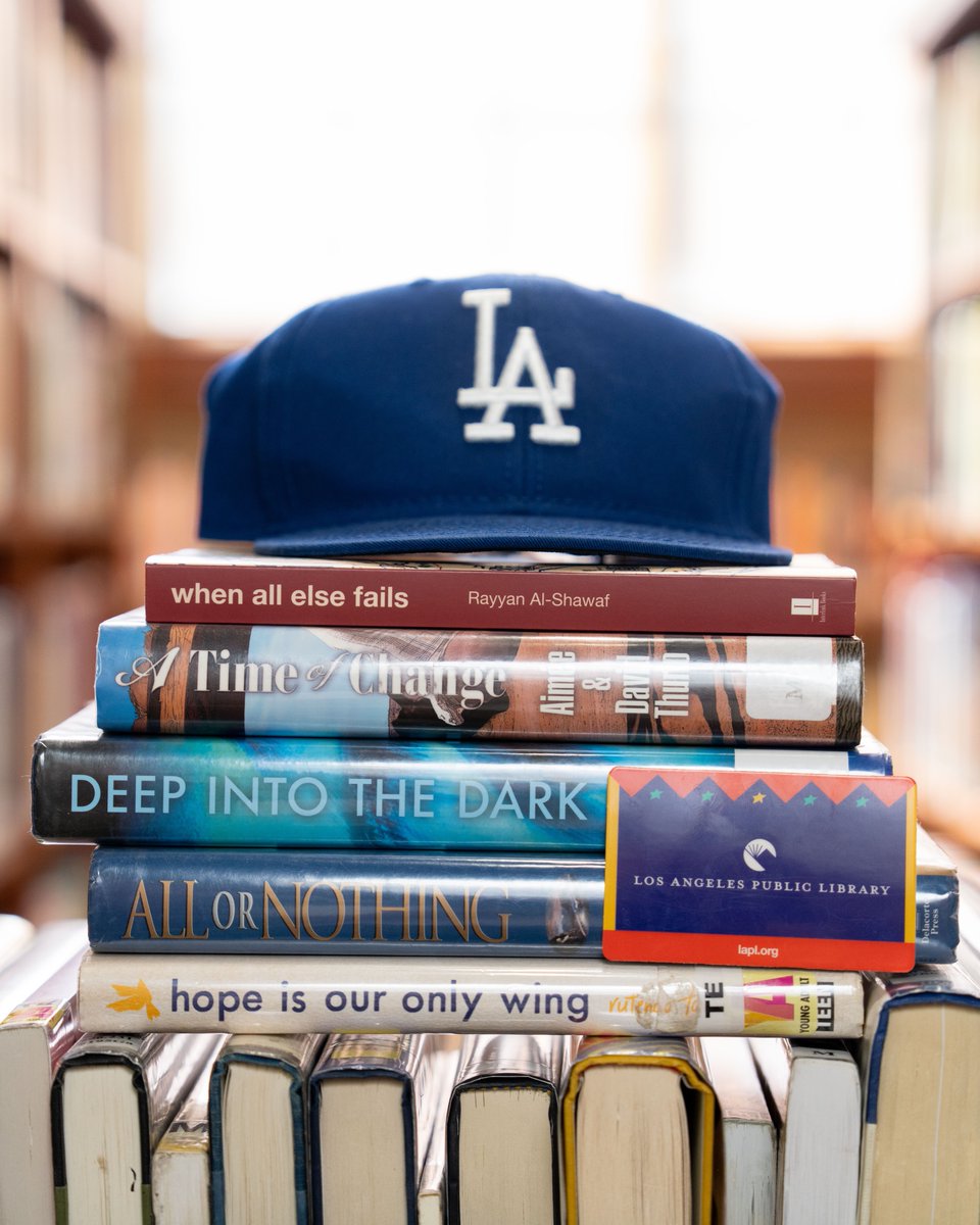 LAPublicLibrary's tweet image. Time to turn it around