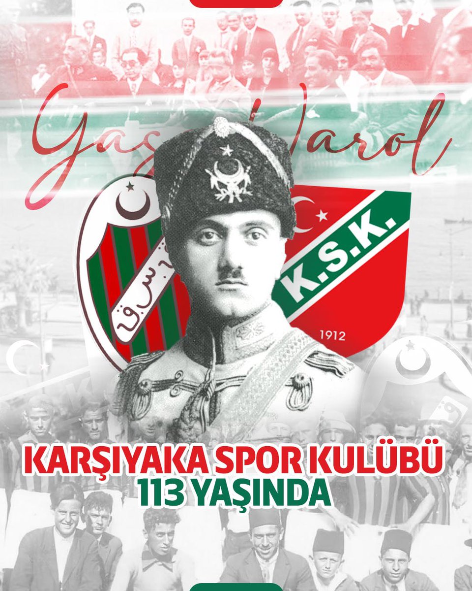 Yaşa Var Ol! 
Şanınla, Şerefinle. #Karşıyaka113Yaşında