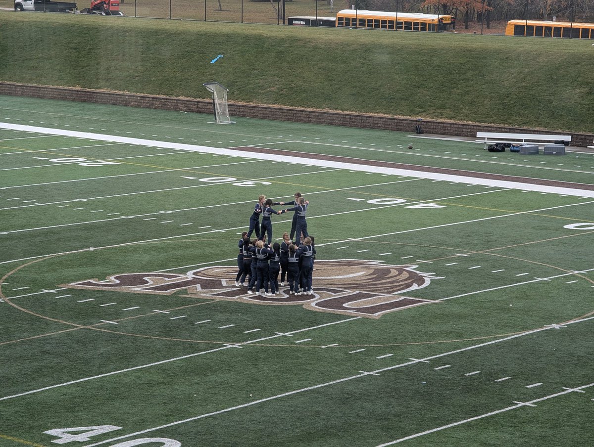 Jackson County Central Football is leading the Section 3AA Championship 8-0 over LeSueur-Henderson at halftime 
Roman Voss has a 1-yard rushing touchdown and the two-point conversion 
Weston Rowe has a fumble recovery as well