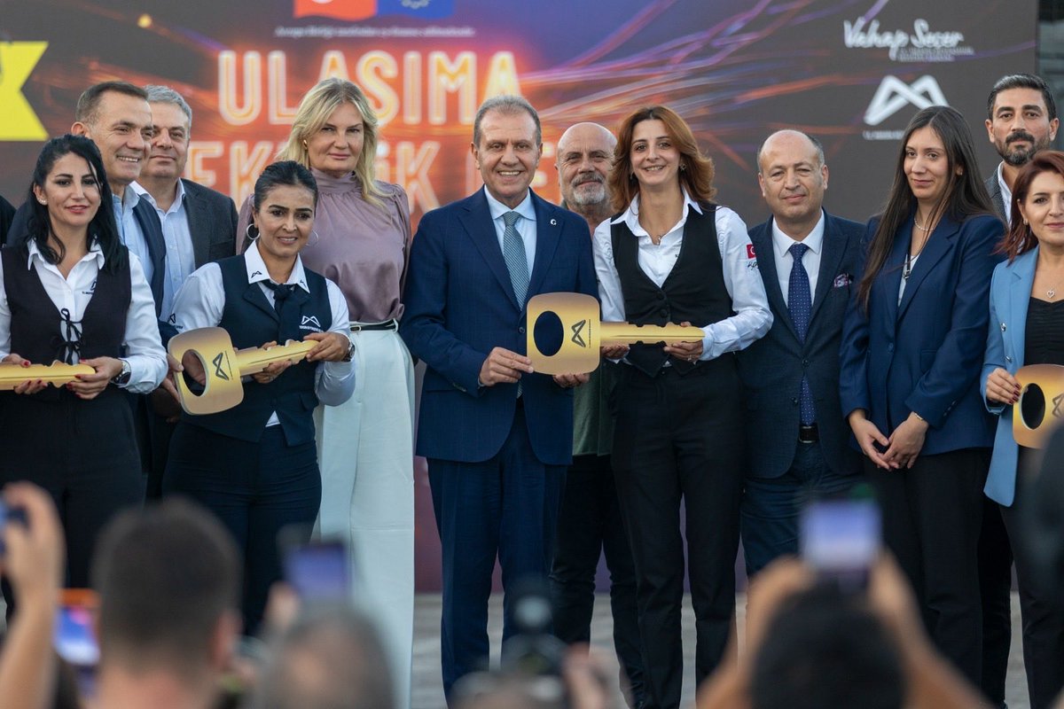EUDelegationTur's tweet photo. 🚍⚡ Proud to see 17 brand-new electric buses and 14 chargers now operating in #Mersin — part of an €11.1 million partnership between the 🇪🇺 EU and @mersin_bld .
Cleaner air. Quieter streets. #MobilityForEveryone
#EUinTurkiye #GreenCities #ElectricBuses
🇪🇺🇹🇷 https://t.co/biklbYS1Dh