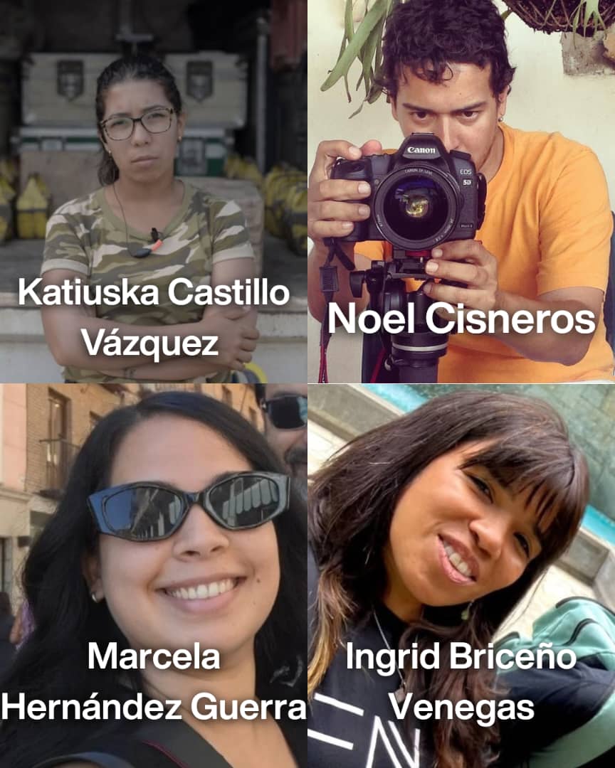 🚨 Urgente: Katiuska Castillo y Noel Cisneros, tesistas de la Universidad Central de Venezuela, estaban preproduciendo su tesis en los alrededores de Tocorón. Fueron detenidos primero por la seguridad del penal y luego por el SEBIN. Hasta ahora, se desconoce su paradero.