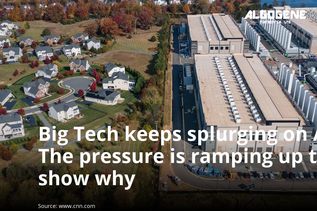 ALGOGENE_'s tweet image. 🌍💹 Big Tech keeps splurging on AI. The pressure is ramping up to show why. Continue reading 👉edition.cnn.com/2025/10/31/tec…

#ALGOGENE #BreakingNews #BigTechAI #AISpending #TechInvestment #AIInnovation