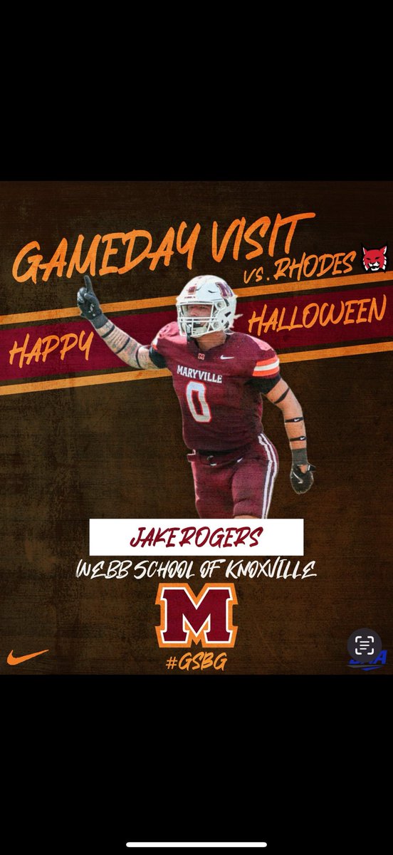 I will be attending Maryville College for a Game Day visit tomorrow! Thankful for this opportunity! <a href="/MCScotsFootball/">Maryville College Football</a> <a href="/ConnorPylkas_FB/">Connor Pylkas</a> <a href="/Coach_Mahoney54/">Don Mahoney</a> <a href="/webb_knoxFB/">Webb School Football</a> <a href="/CSmithScout/">Chris Smith</a>