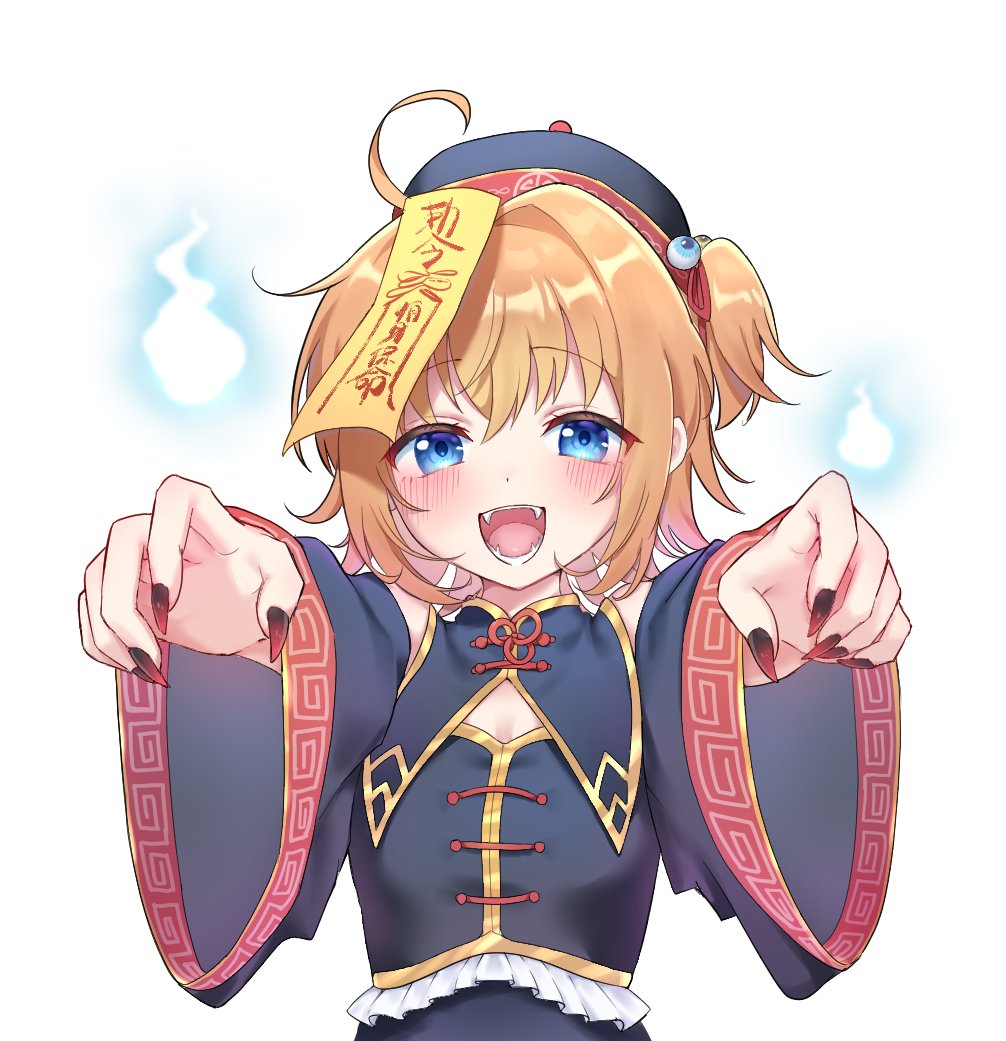 キョンシーな舞菜ちゃ👻ハッピーハロウィンでした👻