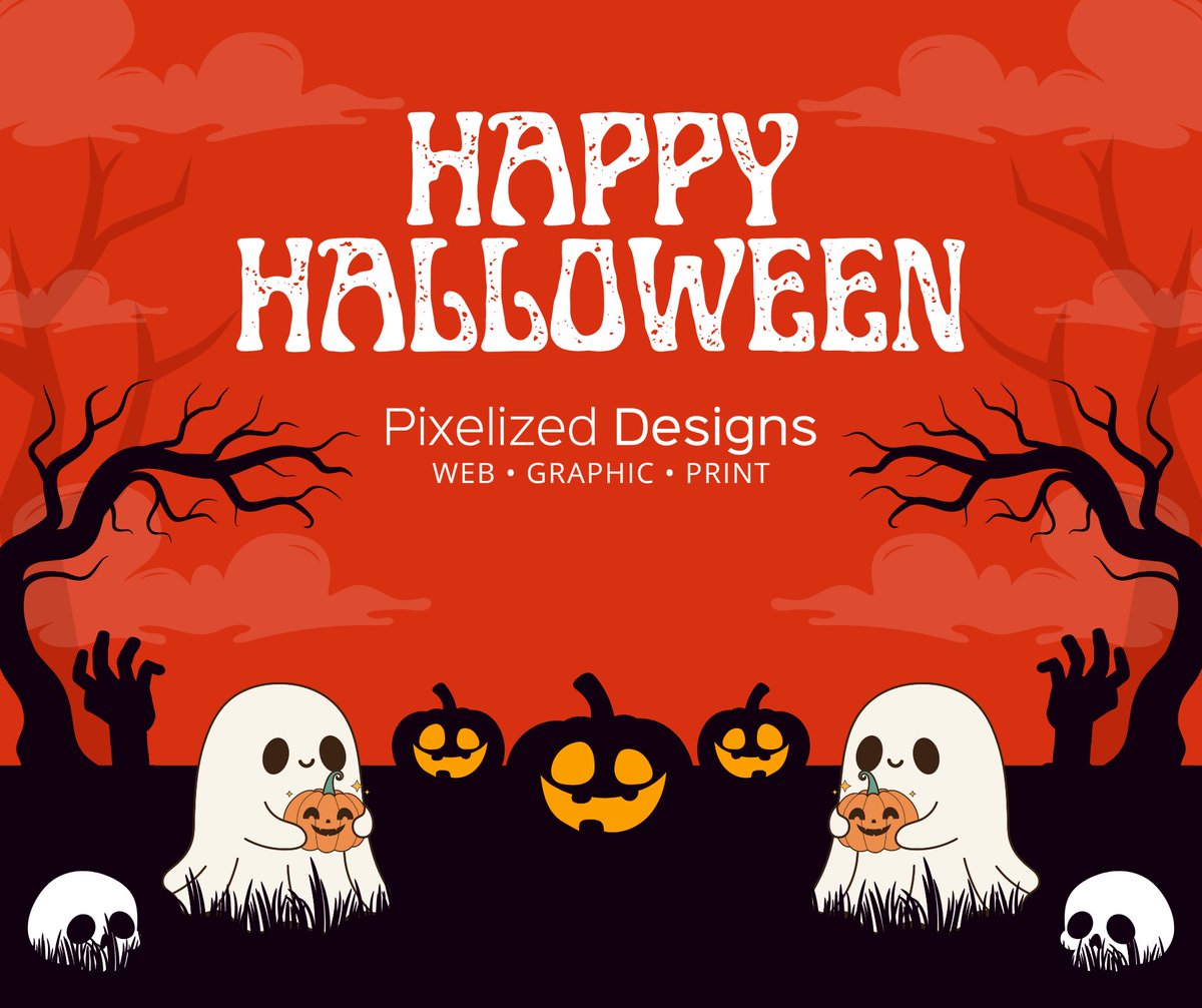 pixelizeddesign's tweet image. Happy Halloween, everyone! 👻
We hope your night is full of fun, laughter, and just the right amount of spooky!
